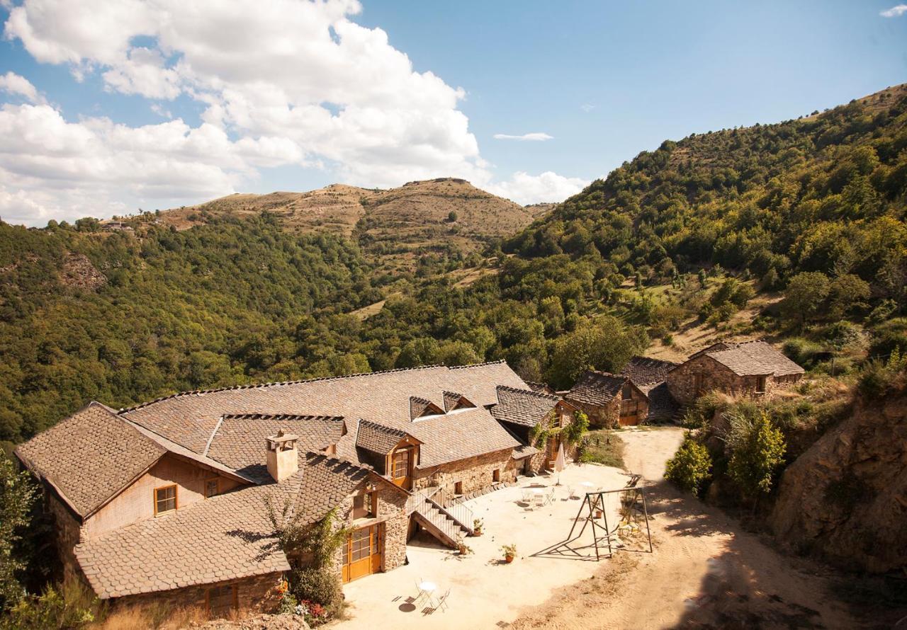 La Ferme Des Cevennes Hotel Florac Bagian luar foto