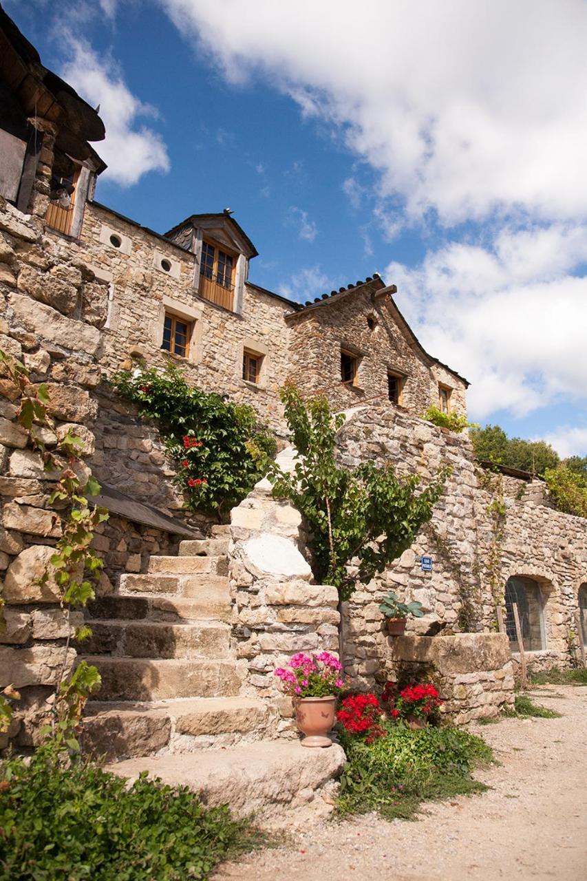 La Ferme Des Cevennes Hotel Florac Bagian luar foto