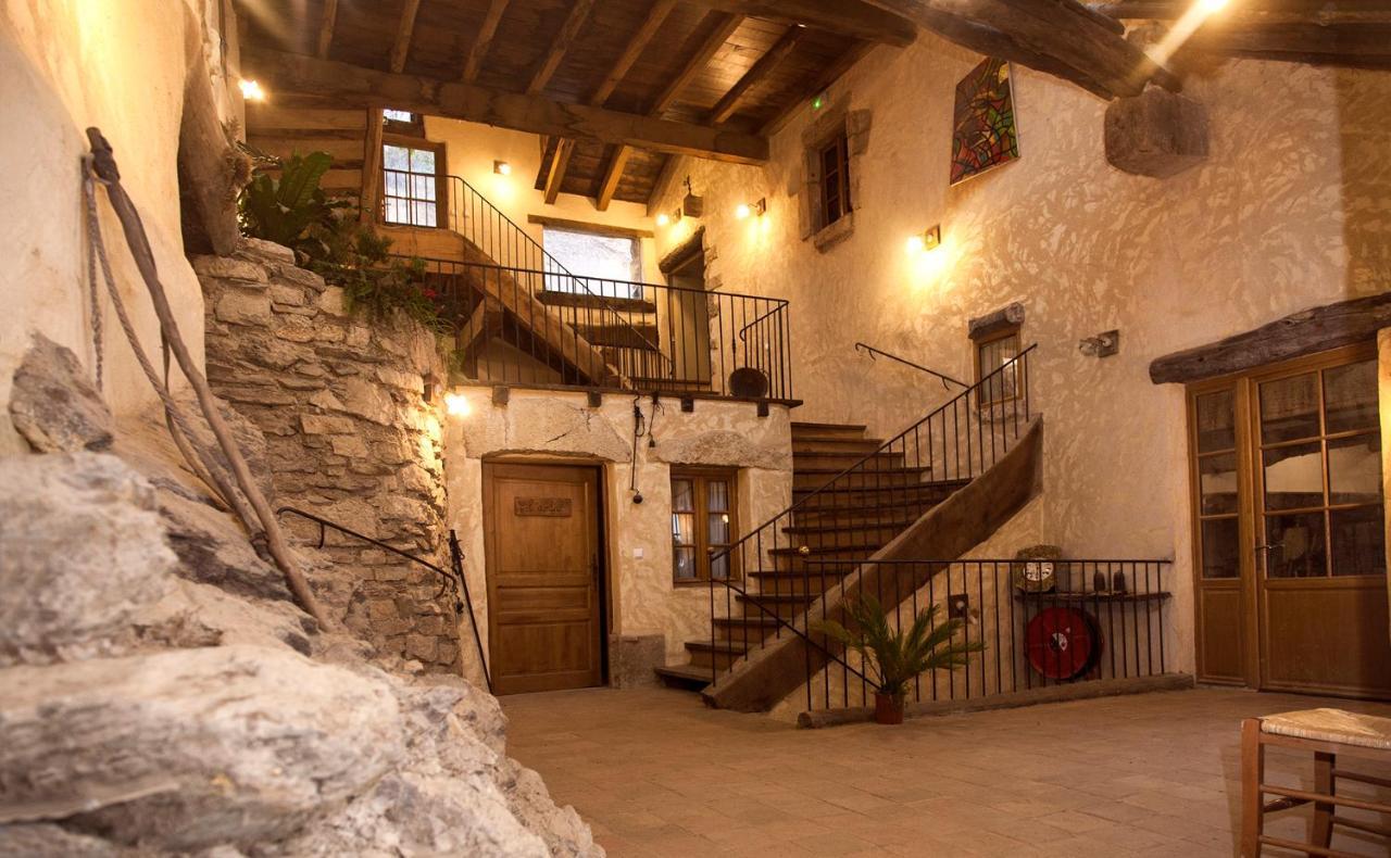 La Ferme Des Cevennes Hotel Florac Bagian luar foto